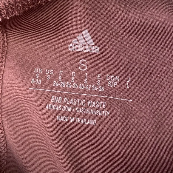 Adidas high rise joggers! Sweatpants! Brand Logo! Size Small - Picture 11 of 17